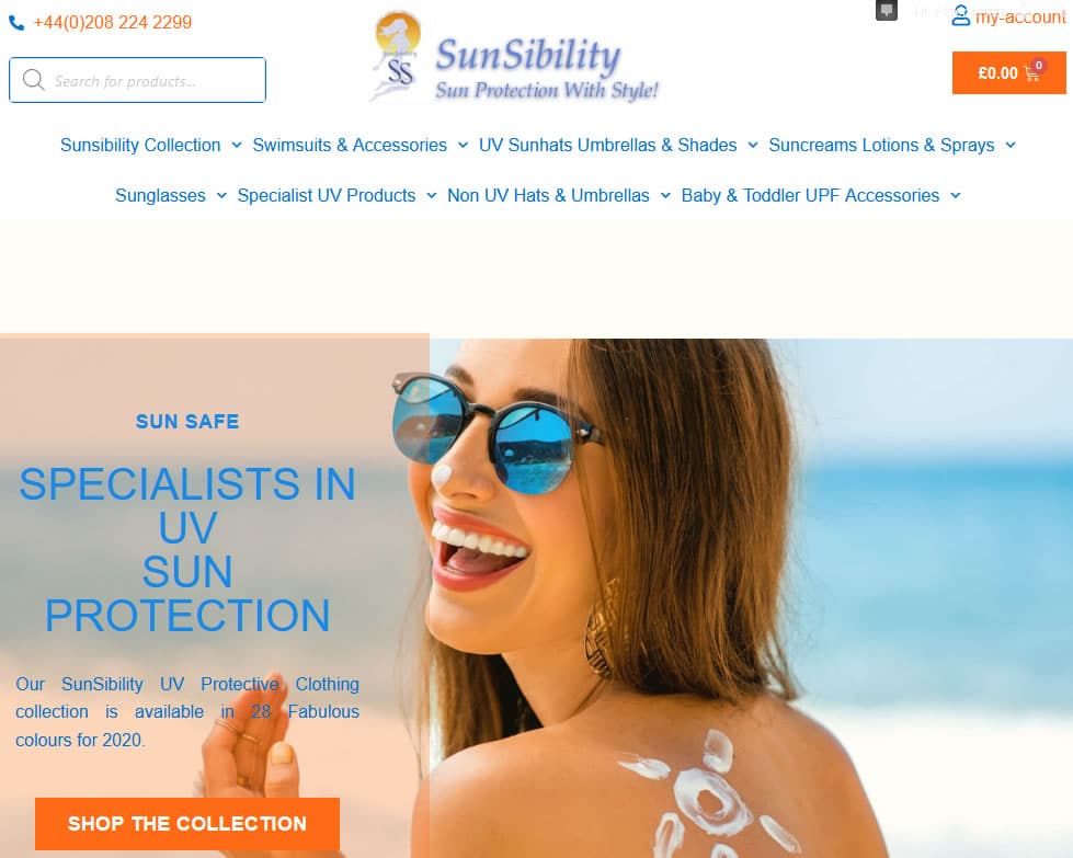 Retail clothing website designers