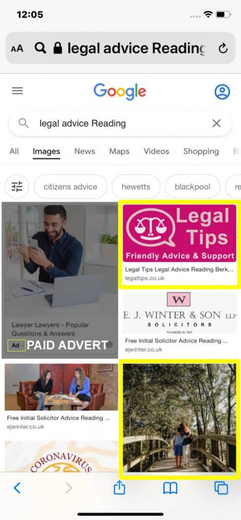 Getting images to number 1 on google image results