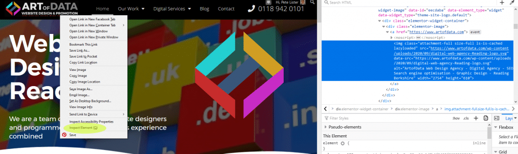 inspect your logo