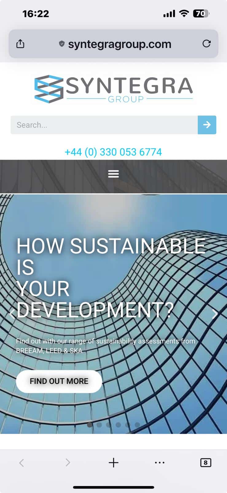 large brochure website designers